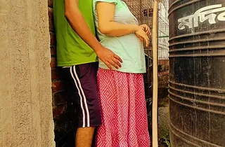 Desi woman 07 humps her step-sis's neighbor outdoors with an increment of takes a cum shot