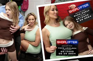 Stepmommy & stepdaughter-in-law win muddied with LP Officer in the yon election be expeditious for a cum-shotgun deep-cavity search