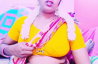 Hot Silk with the addition of their way step-daughter-in-law share a dampness desi romp