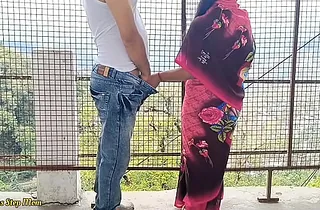 Jauli Chaupada and Khizar2261 hook up on tap outdoor public situation to a big cock & deepthroat action