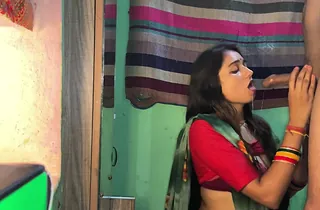 Witness Indian Desi Aunty and Her Super-steamy Desi Wifey Get Poked adjacent to a Desi Hump