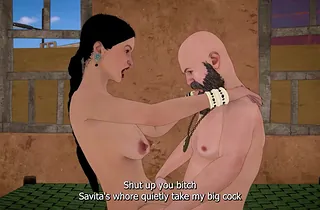 Dongi Baba fucked busty 3D bhabhi regarding Ashram Hindi Urdu