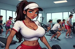 Ahead to this MILF Gym Trainer's Delicate Romp Story in 3D Flair Animation