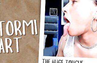 PLAYING WITH MY Thick Highly Raw TONGUE STORMIHART Highly Dirty