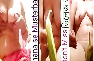 Messy Indian Girl Banana Musterbation (Deshicouplehot)
